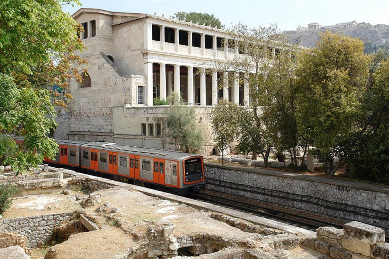 Pale Coloured Apt In Athens Historic Centre מראה חיצוני תמונה